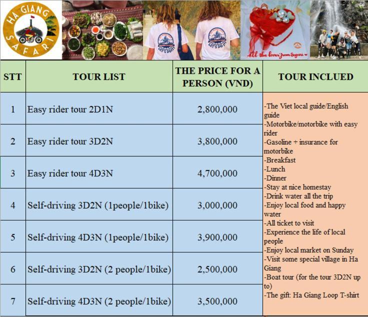 Nhi'S House & Safari -Motorbike Rental-Tour Хазянг Екстер'єр фото